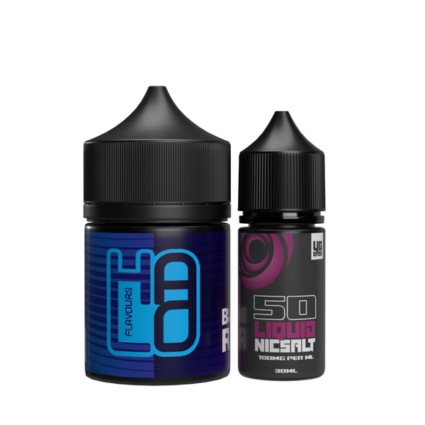 HALO Blue Razz Shortfill MTL or Nic Salt Bundle