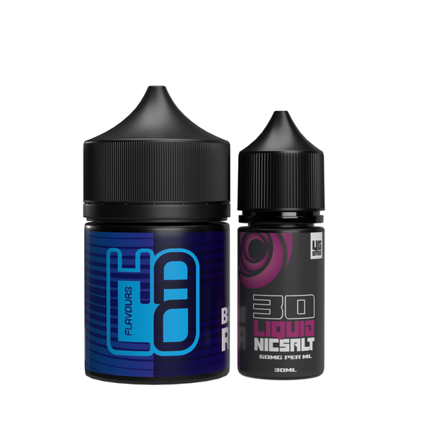 HALO Blue Razz Shortfill MTL or Nic Salt Bundle