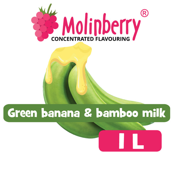 Molinberry Green Banana & Bamboo Milk Concentrate