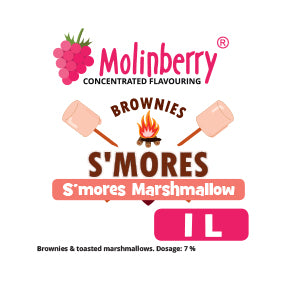 Molinberry Smore's Marshmallow Brownies Concentrate