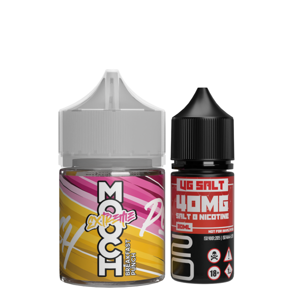 MOOCH Extreme Breakfast Punch Shortfill MTL or Nic Salt Bundle