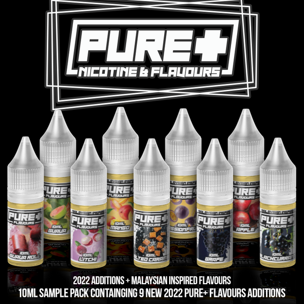 PURE+ Flavours 2022 Additions 10ml sample pack (All)