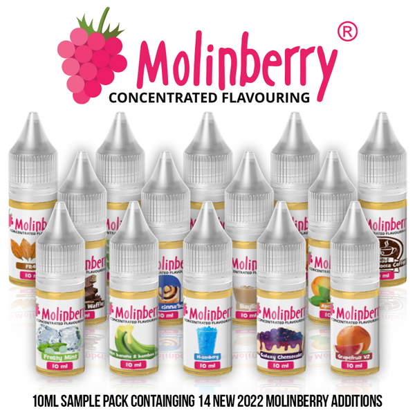 Molinberry Flavours 2022 Additions 10ml sample pack (All)