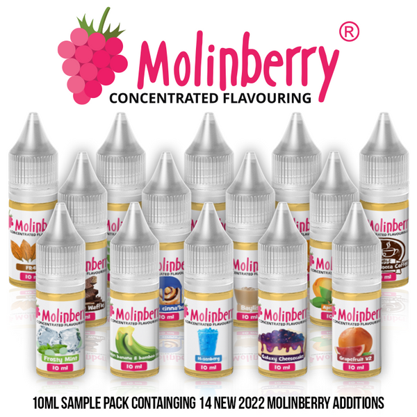 Molinberry Flavours  2022 Additions 10ml sample pack (All)