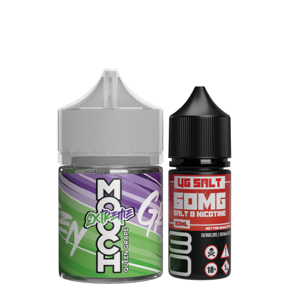 MOOCH Extreme Queen Grapes Shortfill MTL or Nic Salt Bundle