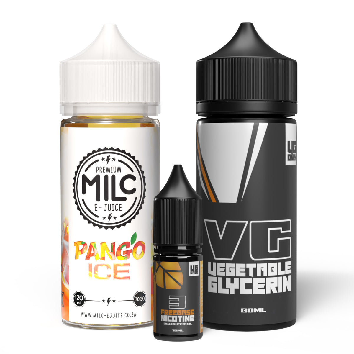 Milc Pango Ice Longfill Bundle – Flawless | Pure+ Nic